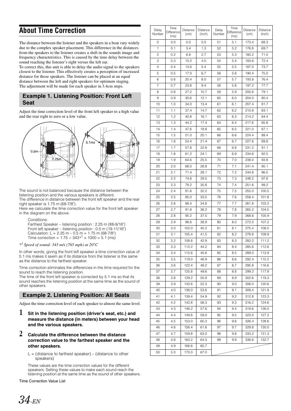 About time correction | Alpine iDA-X100M User Manual | Page 35 / 135