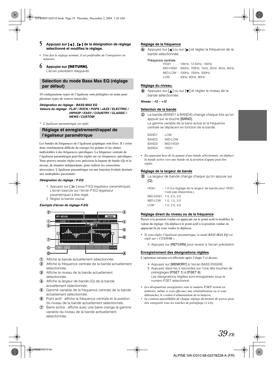 Alpine IVA-D310 User Manual | Page 123 / 253