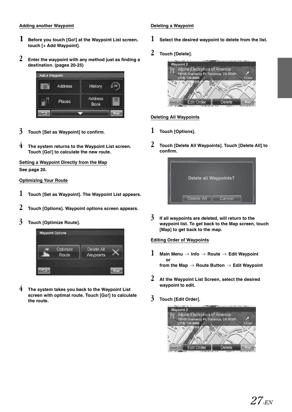 Alpine INA-W900 User Manual | Page 29 / 101