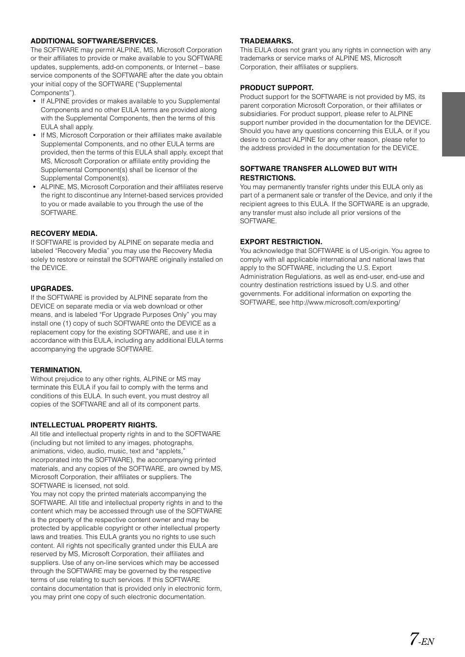 Alpine INA-W900 User Manual | Page 9 / 101