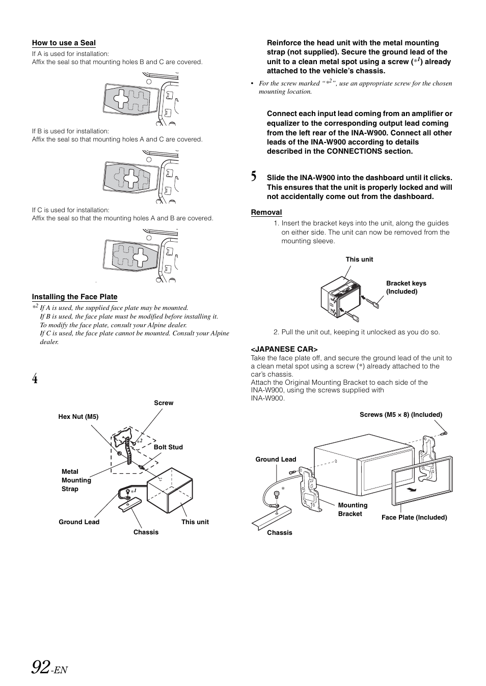 Alpine INA-W900 User Manual | Page 94 / 101