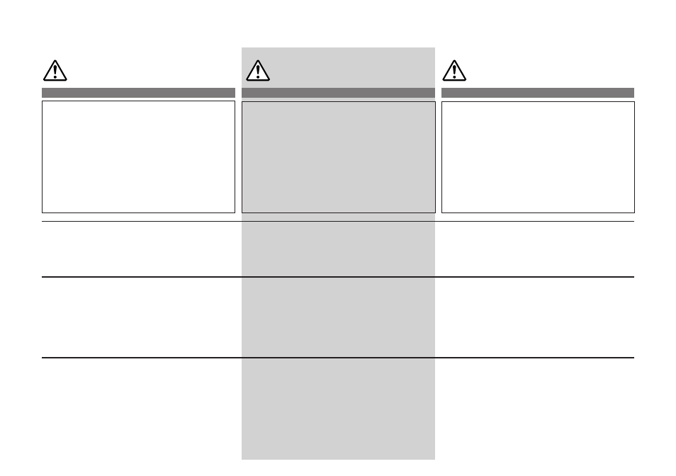 Avertissement, Advertencia, Warning | Alpine CHM-S653RF User Manual | Page 2 / 40