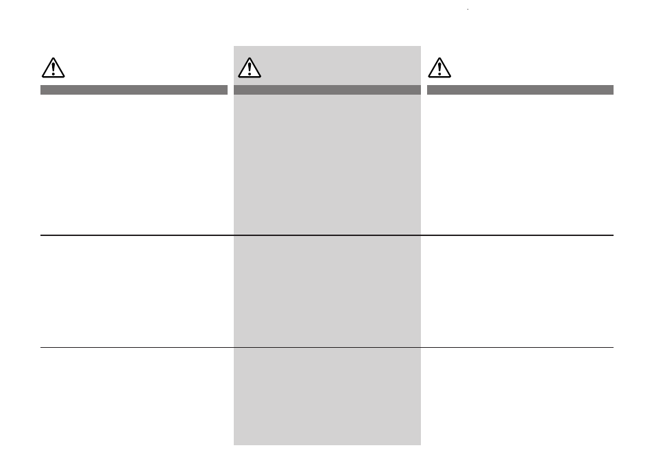Avertissement, Advertencia, Warning | Alpine CHM-S653RF User Manual | Page 3 / 40