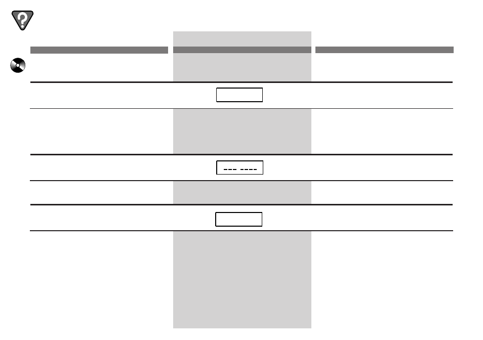 En cas de problème indication pour le cd shuttle | Alpine CHM-S653RF User Manual | Page 32 / 40