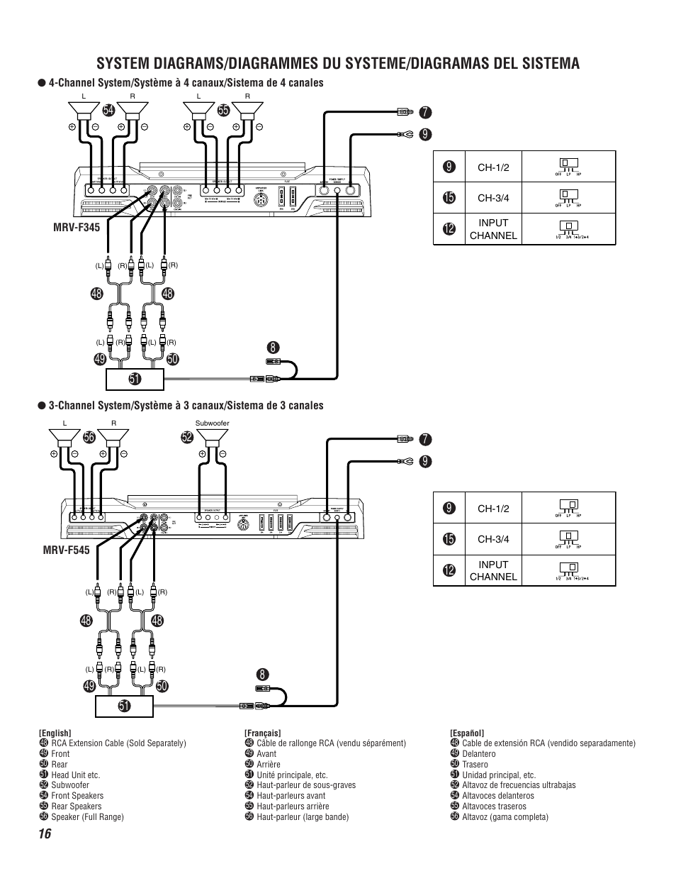 Alpine MRV-F345 User Manual | Page 16 / 24