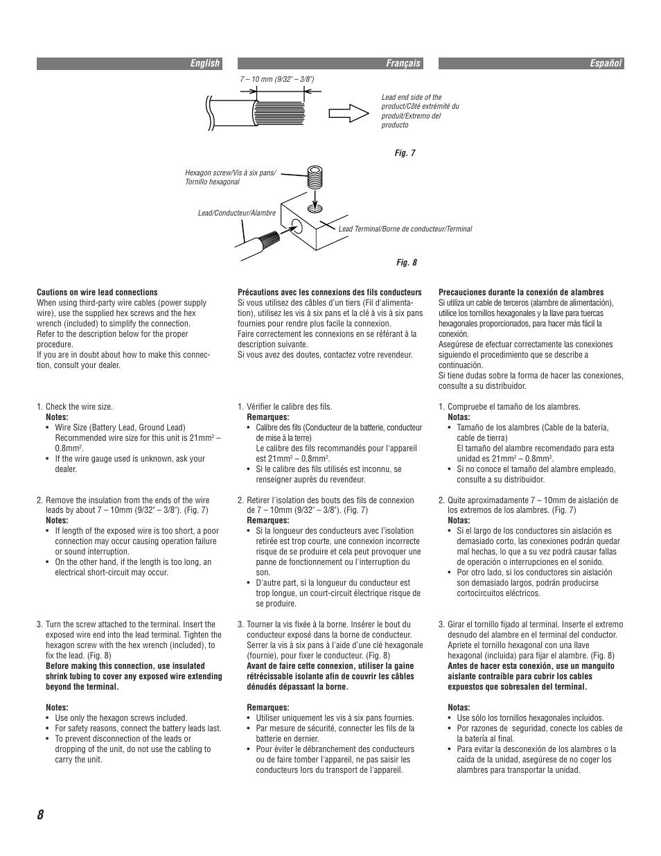 Alpine MRV-F345 User Manual | Page 8 / 24