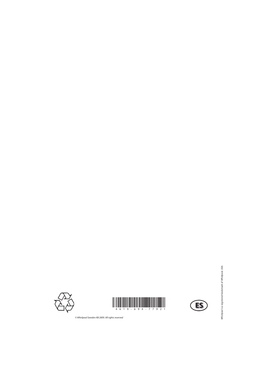 Whirlpool AMW 598 IX User Manual | Page 40 / 40