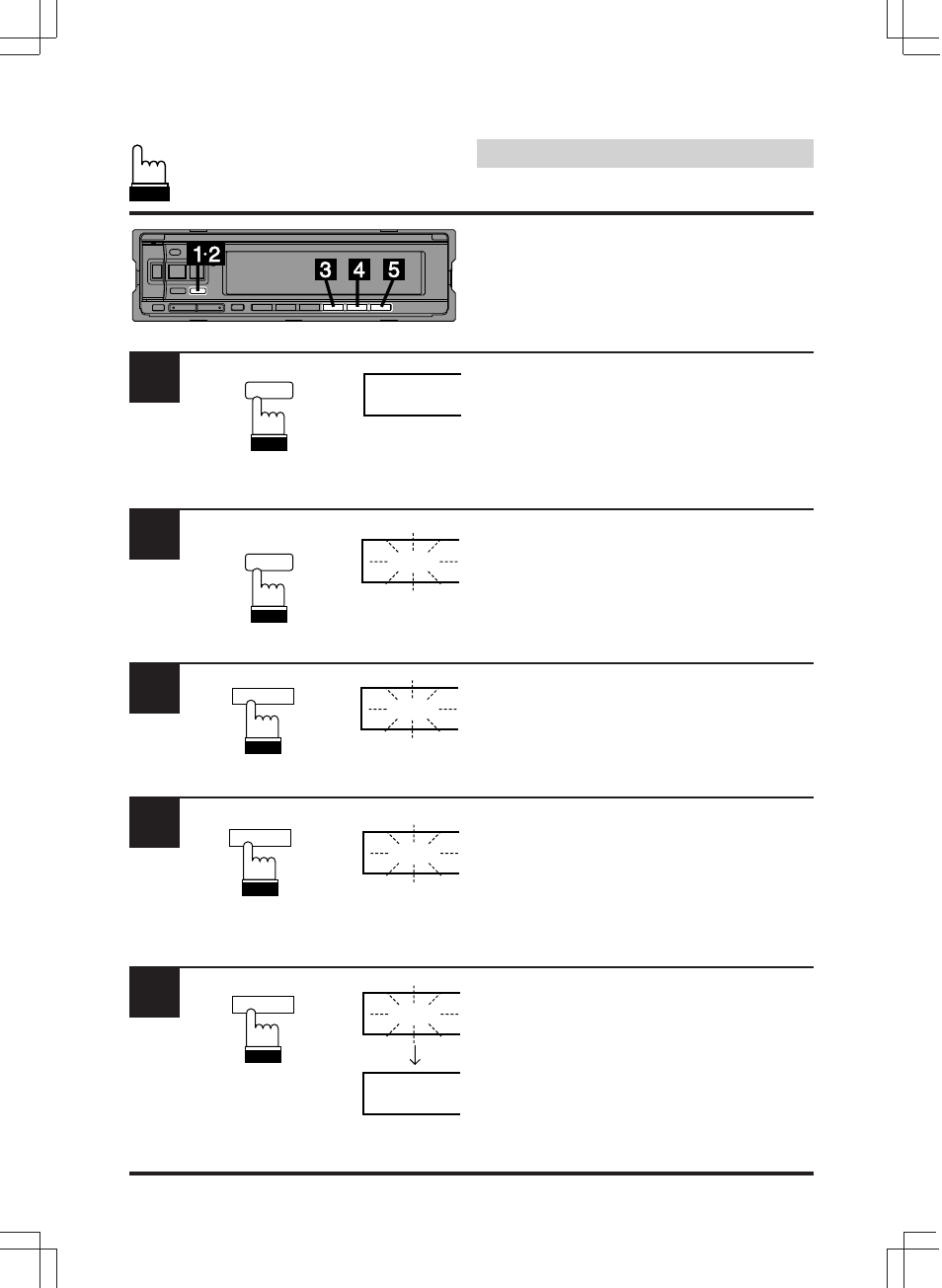 Basic operation, Setting time | Alpine CDA-7846E User Manual | Page 18 / 55