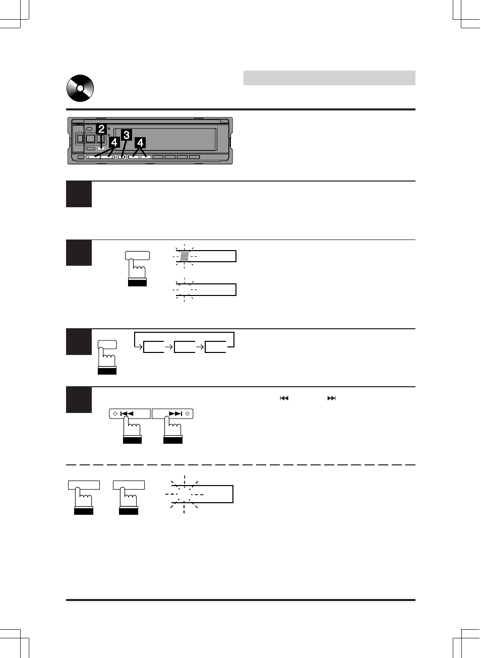 Cd operation, Titling disc | Alpine CDA-7846E User Manual | Page 38 / 55