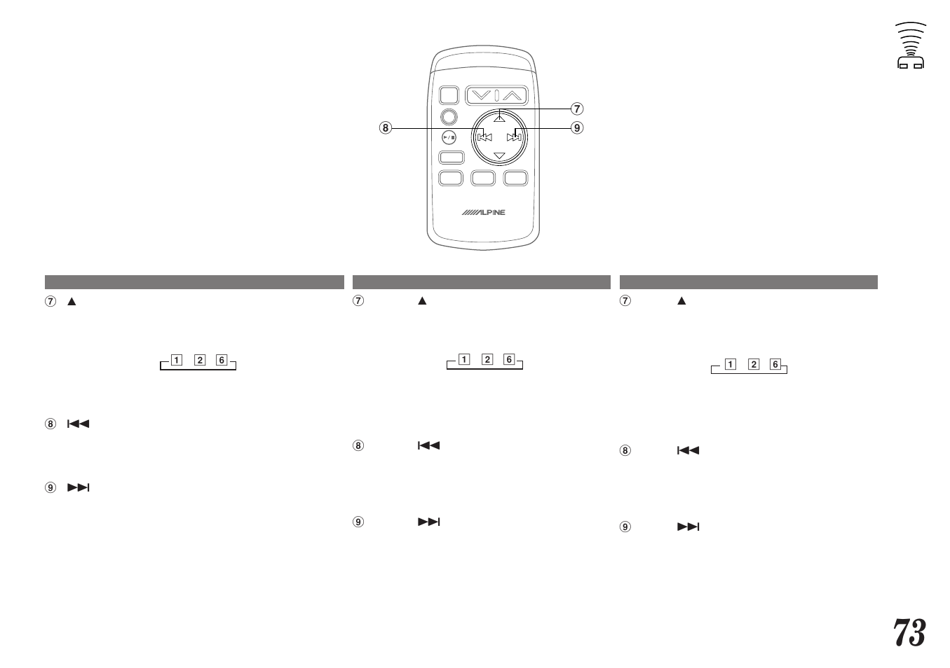 Alpine MDA-7755 User Manual | Page 73 / 96