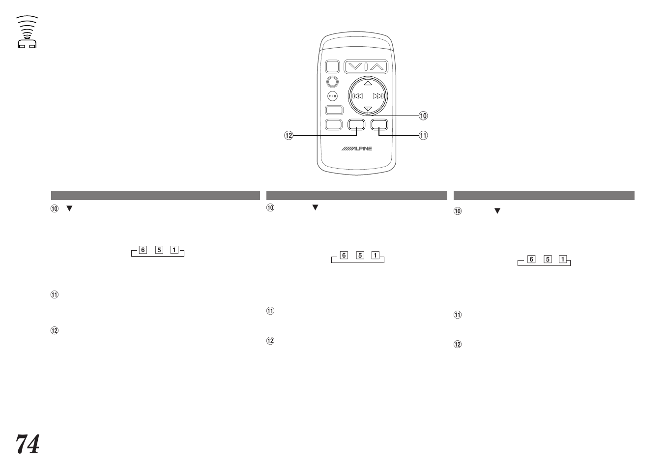 Alpine MDA-7755 User Manual | Page 74 / 96