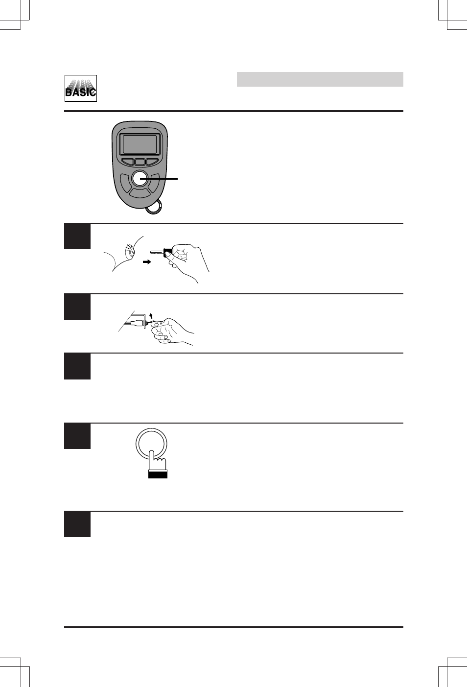 Basic operation | Alpine SEC-8058 User Manual | Page 26 / 242