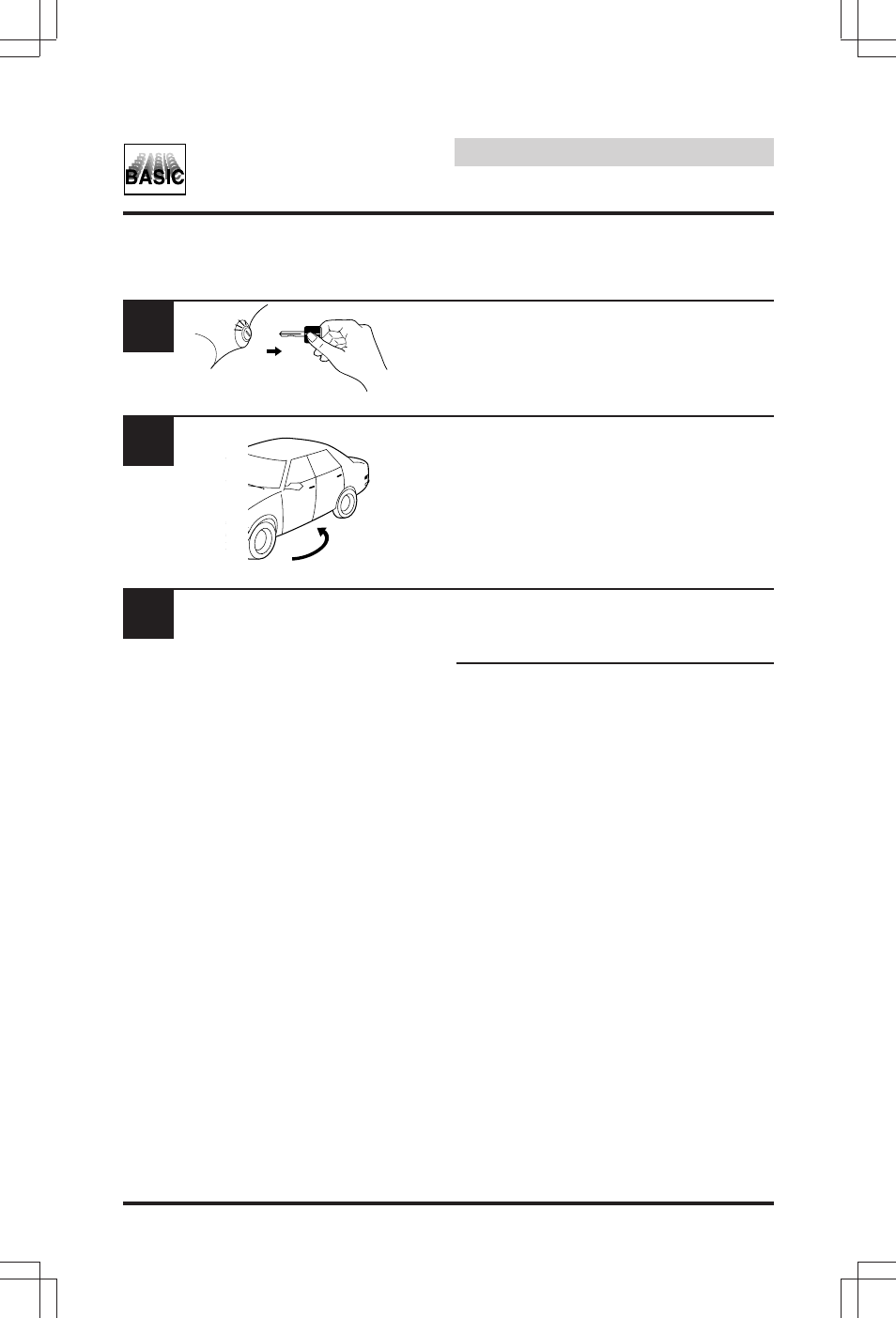 Basic operation, Automatic (passive) arm- ing | Alpine SEC-8058 User Manual | Page 42 / 242