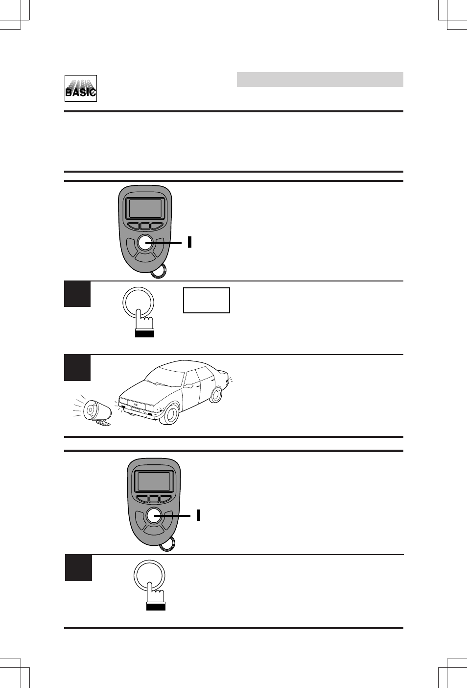 Basic operation, Panic, Activating the panic function | Deactivating the panic function | Alpine SEC-8058 User Manual | Page 50 / 242