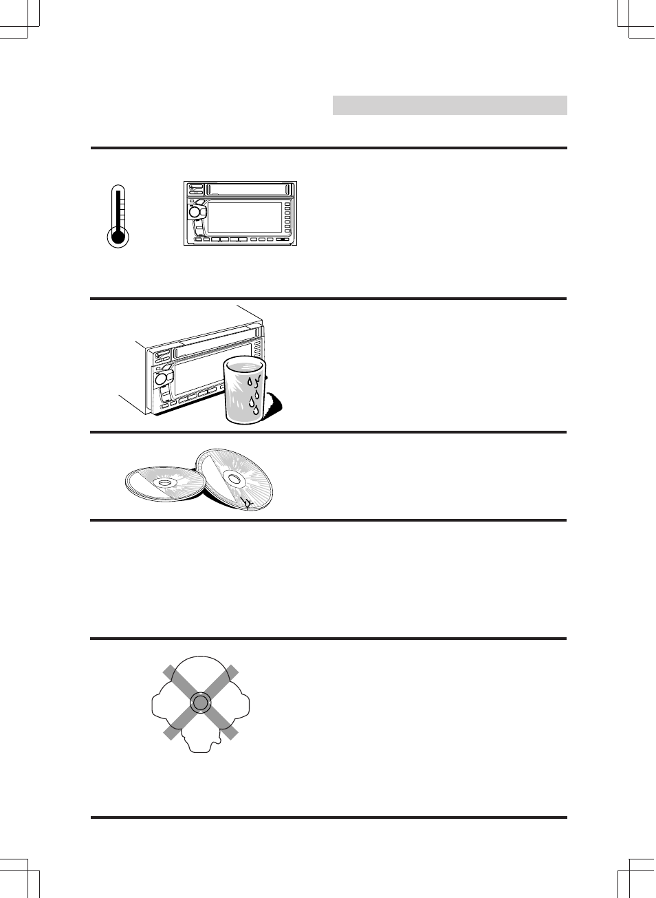 Precautions | Alpine MDA-W890 User Manual | Page 10 / 144