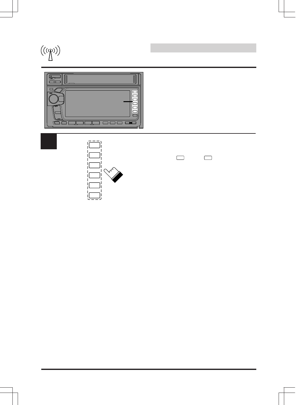 Radio operation, Manual storing of station presets | Alpine MDA-W890 User Manual | Page 36 / 144