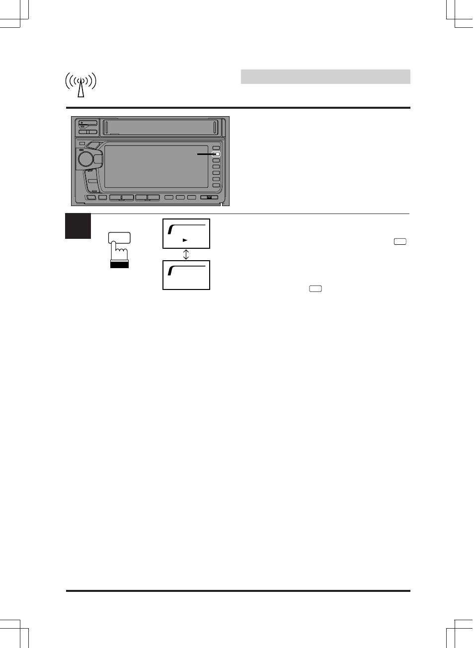 Radio operation, Mono/stereo switching | Alpine MDA-W890 User Manual | Page 38 / 144