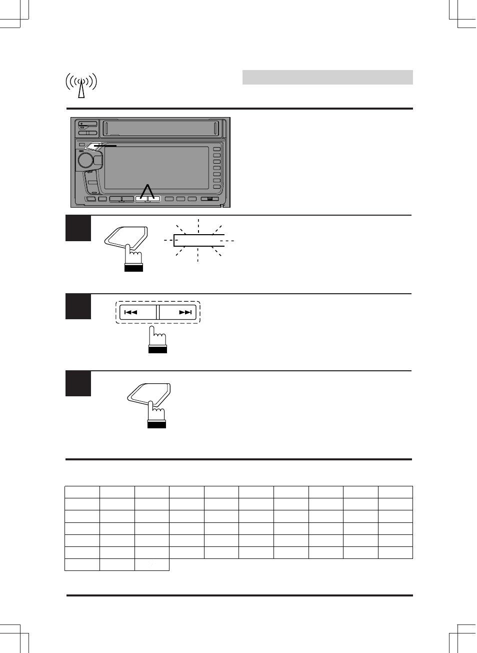 Radio operation, Searching titled stations (title search menu) | Alpine MDA-W890 User Manual | Page 50 / 144