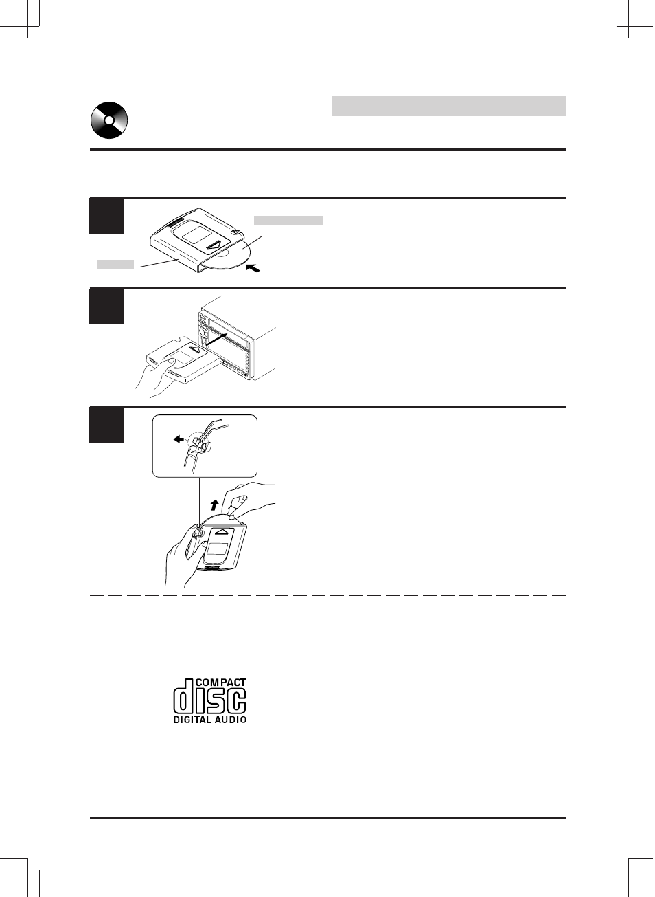 Cd operation, Preparation for playback | Alpine MDA-W890 User Manual | Page 52 / 144