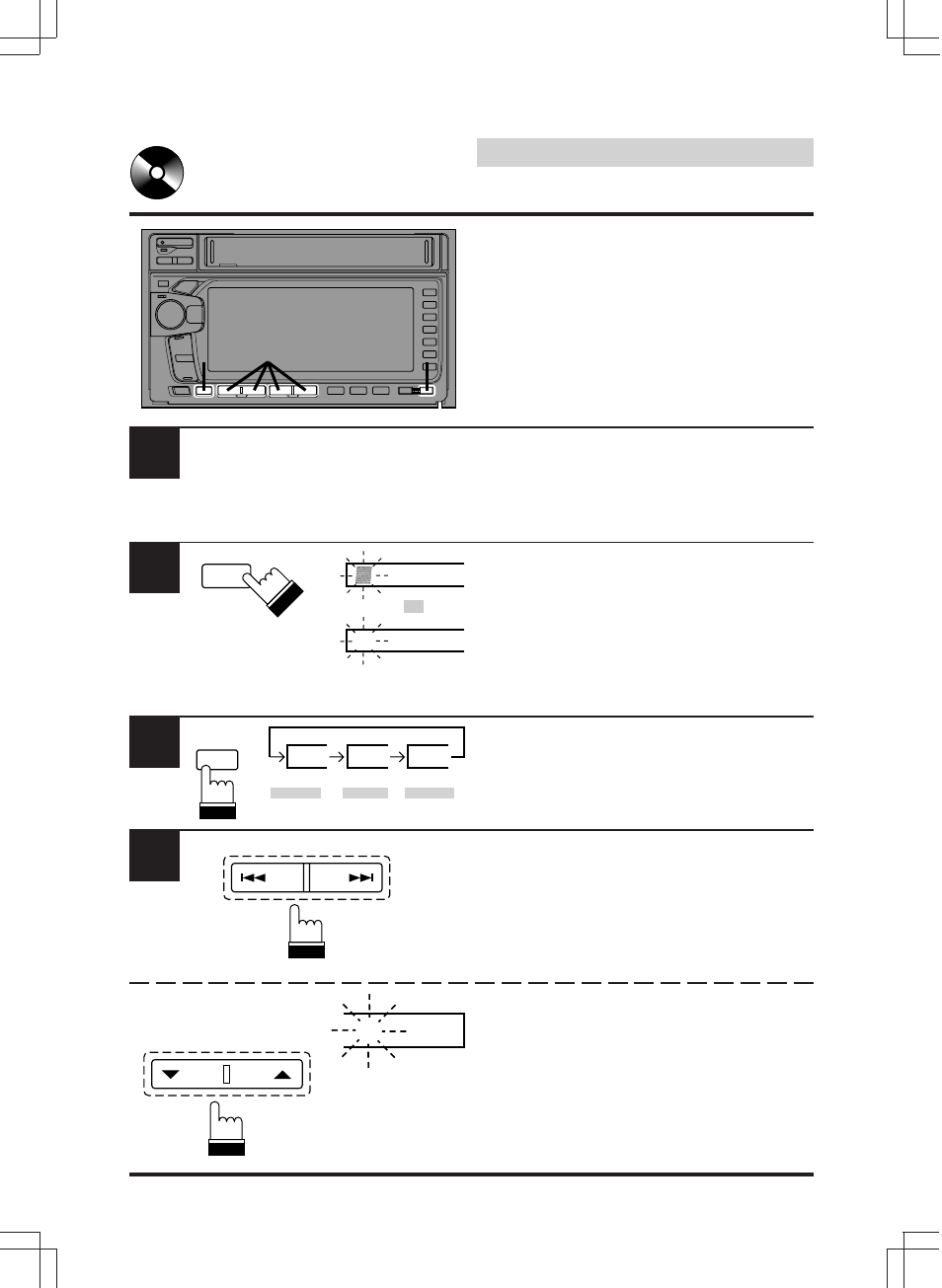 Cd operation, Titling disc | Alpine MDA-W890 User Manual | Page 64 / 144