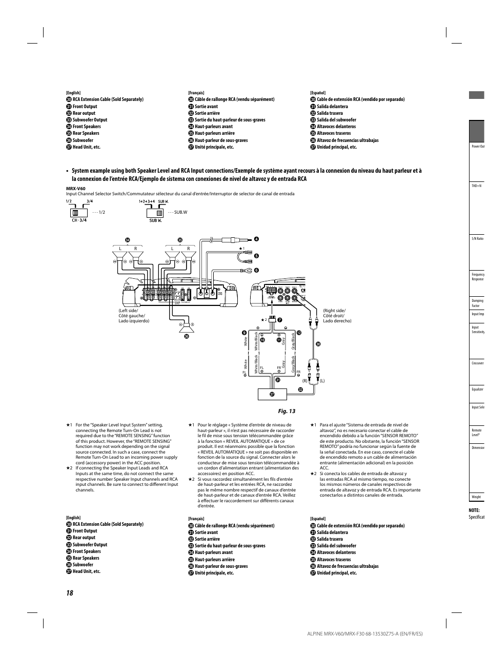 Alpine MRX-F30 User Manual | Page 18 / 20