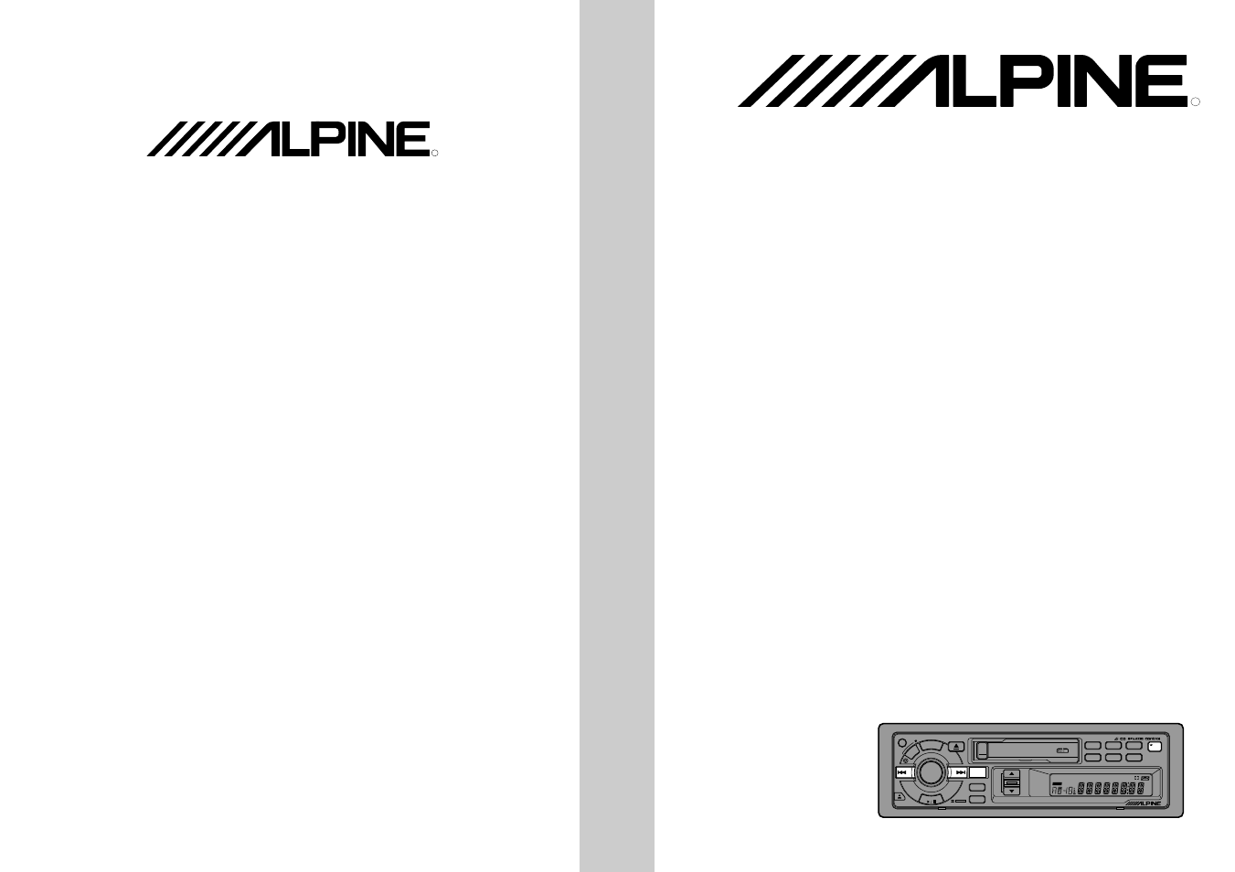 Alpine TDA-7553E User Manual | 56 pages