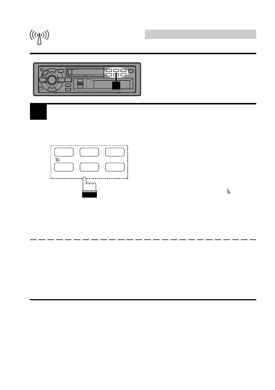 Radio operation, Manual storing of station presets | Alpine TDA-7553E User Manual | Page 18 / 56