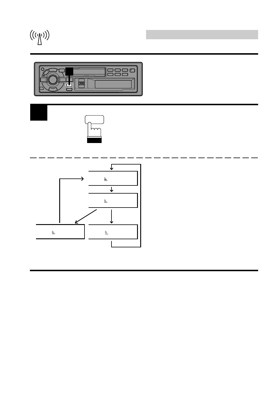 Radio operation, Displaying station titles | Alpine TDA-7553E User Manual | Page 22 / 56