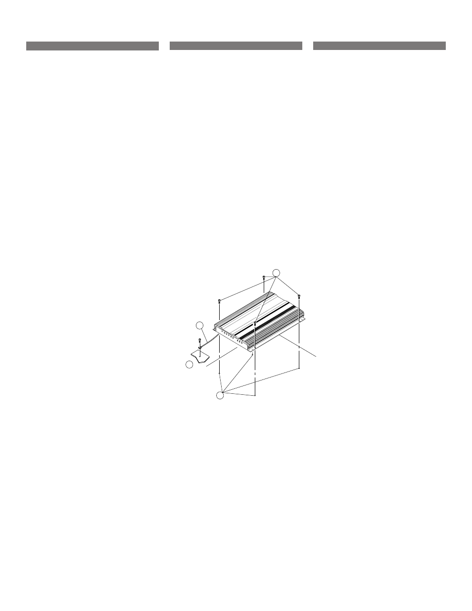 Installation, Connections, Connexions | Instalacion, Conexiones | Alpine MRV-F353 User Manual | Page 5 / 20