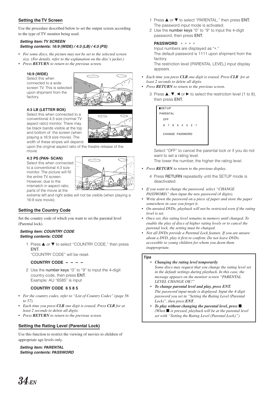 Alpine DVA-9965E User Manual | Page 36 / 70