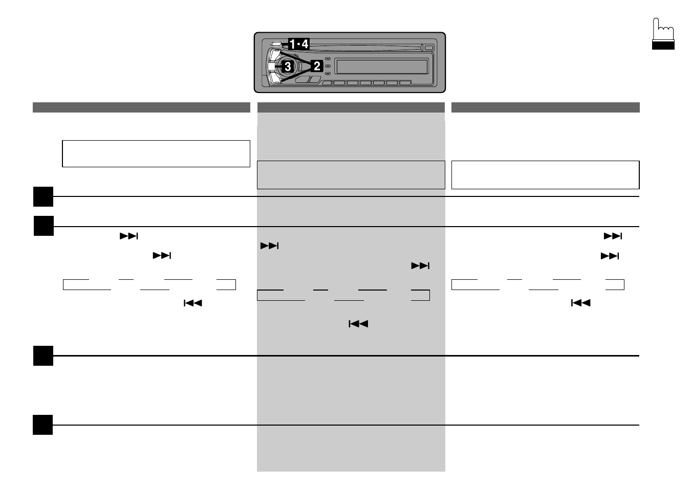 Setting bass frequency, Ajuste de la frecuencia de los graves, Réglage de la fréquence de transition des basses | Alpine CDA-7940 User Manual | Page 20 / 80