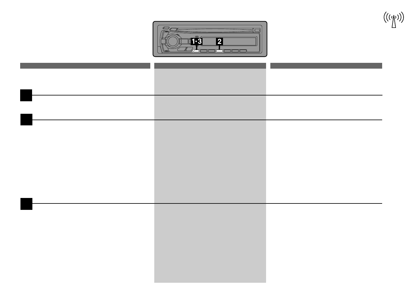 Commutation mono/ stéréo | Alpine CDA-7940 User Manual | Page 40 / 80