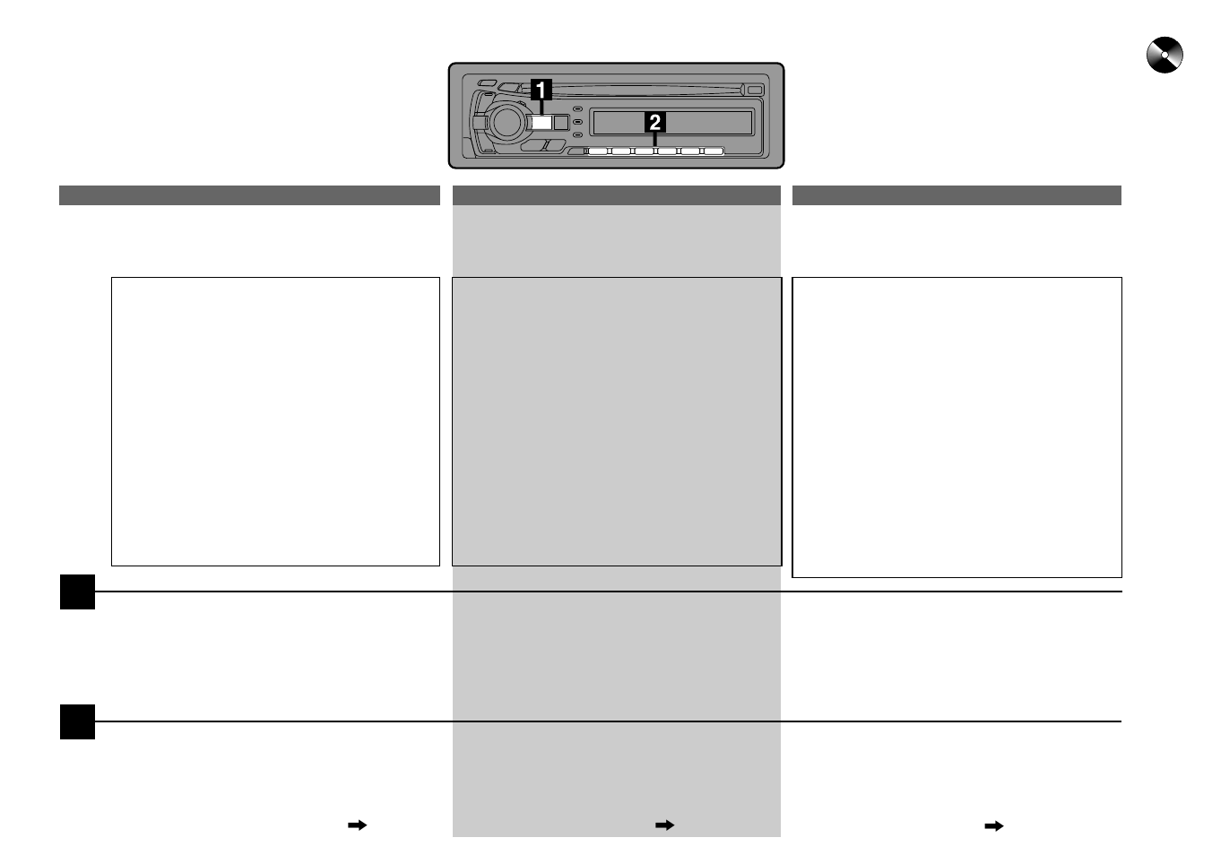 Controlling cd shuttle (optional), Commande d'un changeur cd (optionnel) | Alpine CDA-7940 User Manual | Page 56 / 80