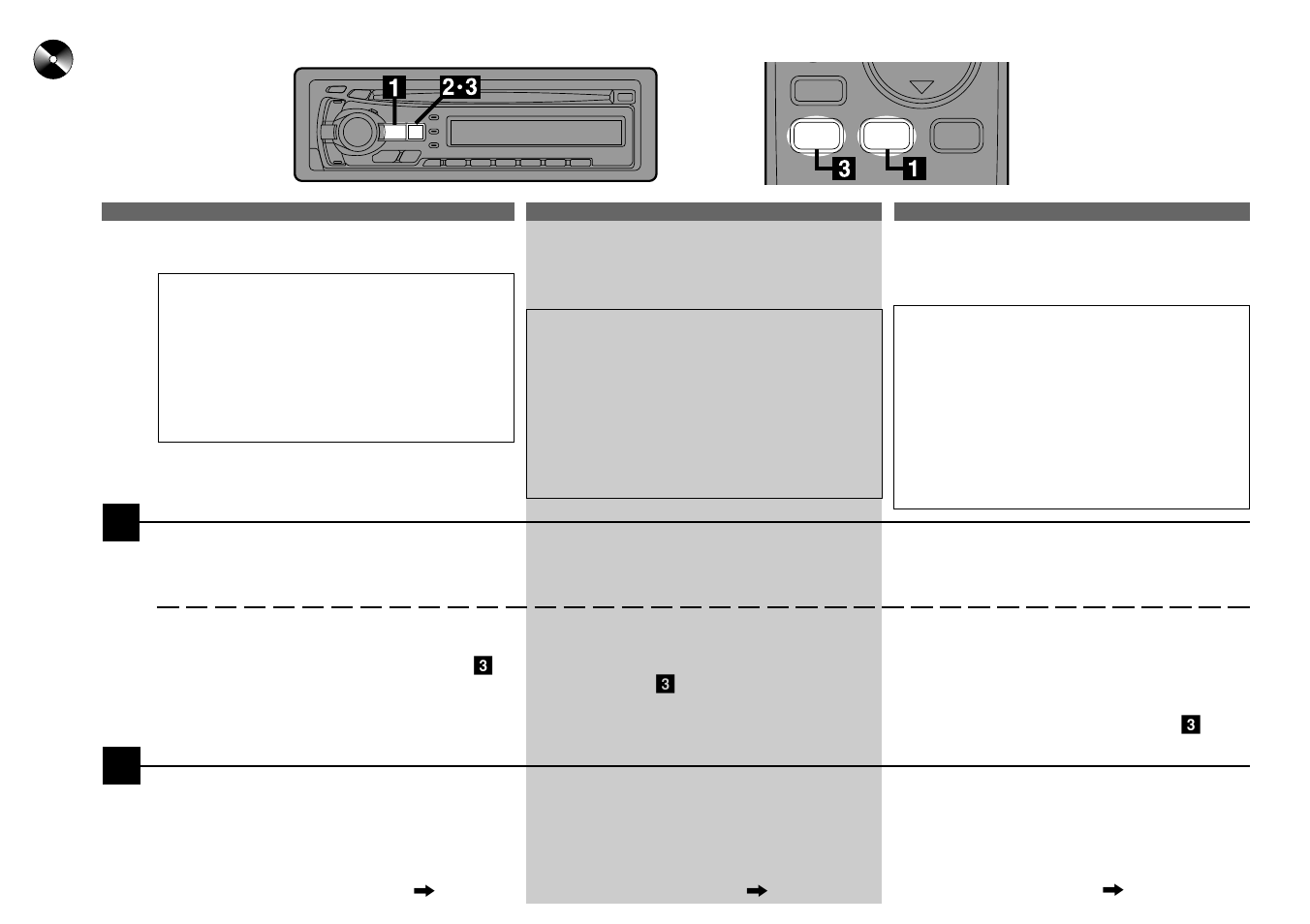 Multi-changer selection, Selección de cambiador múltiple, Sélection du multi- changeur | Alpine CDA-7940 User Manual | Page 59 / 80