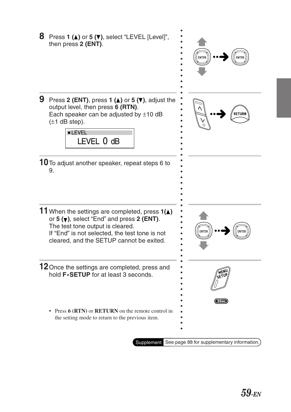 Level | Alpine F1 STATUS PXI-H990 User Manual | Page 63 / 116