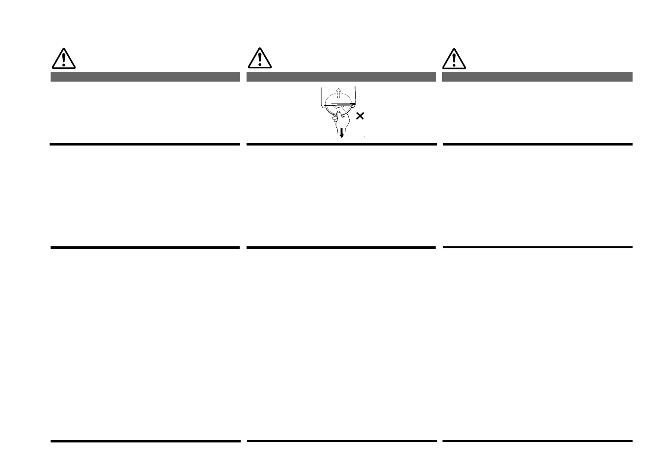 Precautions précautions precauciones | Alpine cda-7840 User Manual | Page 10 / 76