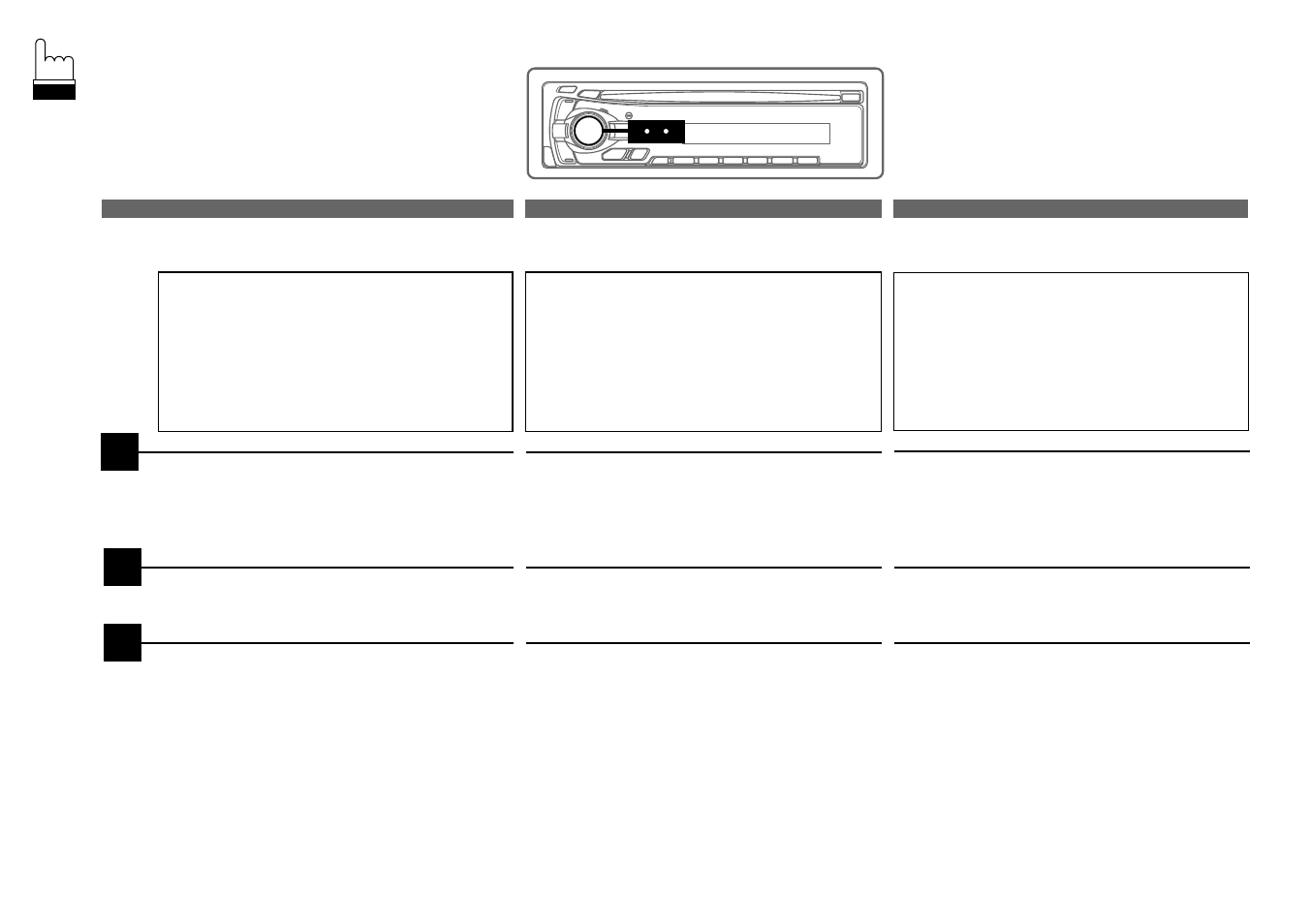 Selecting bbe mode, Sélection du mode bbe, Selección del modo bbe | Alpine cda-7840 User Manual | Page 20 / 76