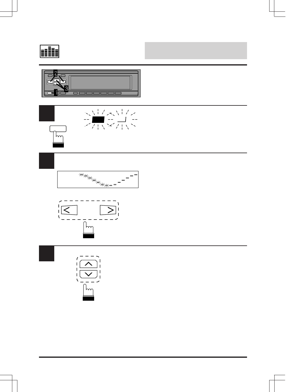 Equalizer/surround operation | Alpine ERA-G311 User Manual | Page 10 / 35