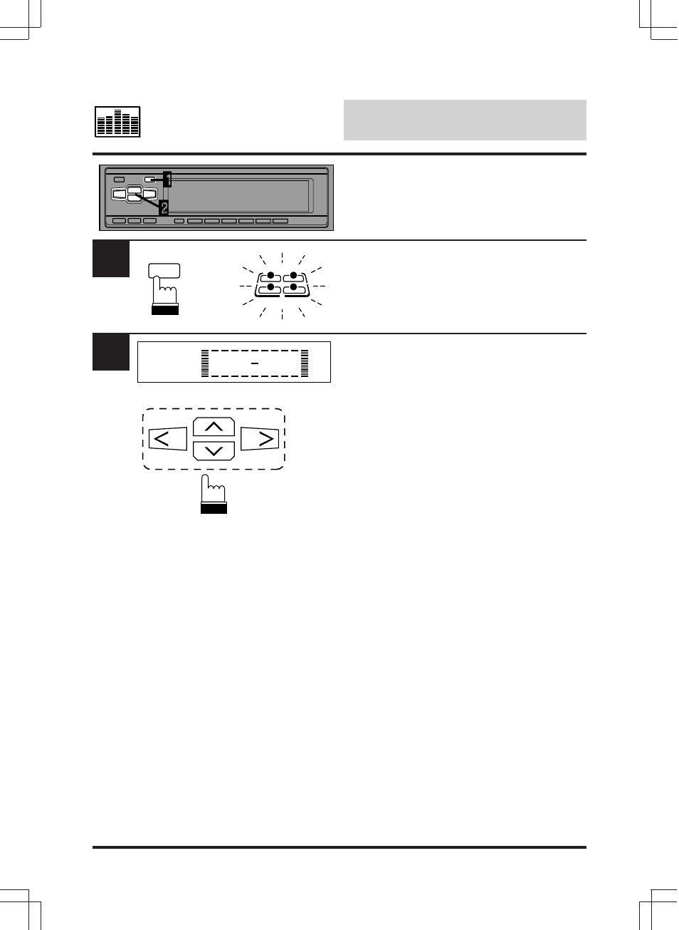 Equalizer/surround operation | Alpine ERA-G311 User Manual | Page 12 / 35