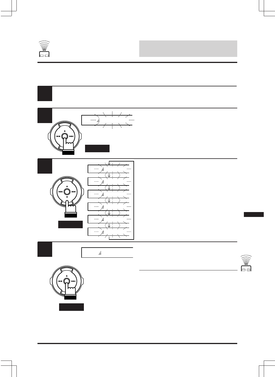 Remote control operation, Storing the time correction | Alpine ERA-G311 User Manual | Page 31 / 35