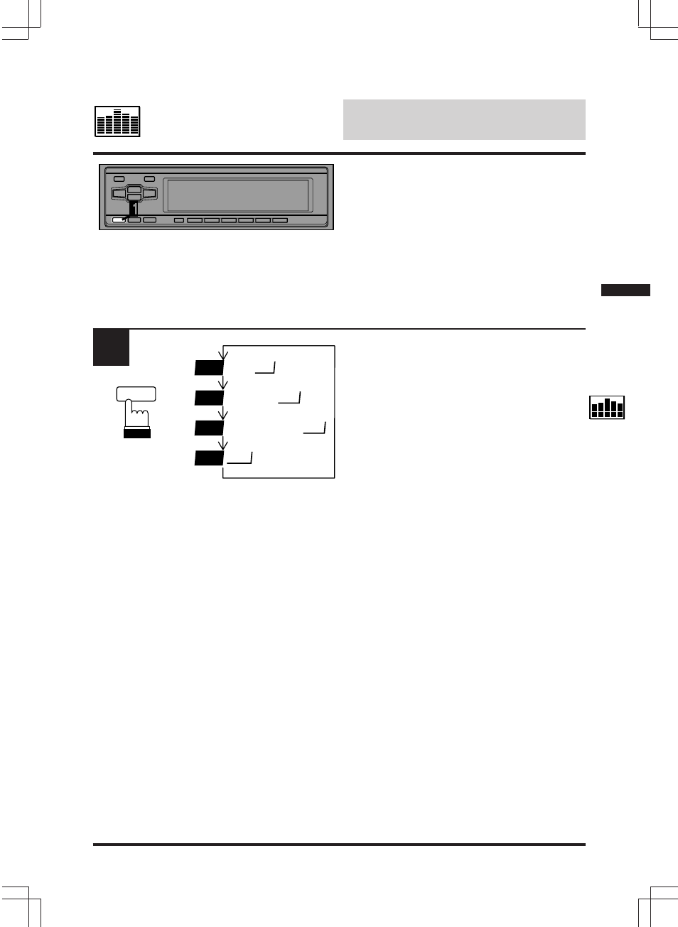 Equalizer/surround operation, Selecting bbe mode | Alpine ERA-G311 User Manual | Page 9 / 35