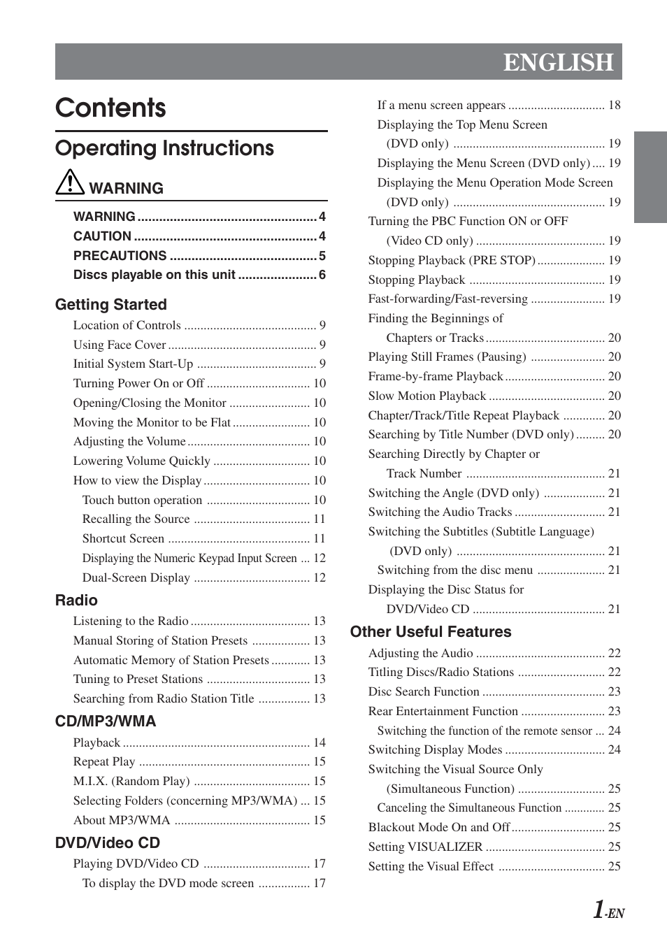 Alpine IVA-D300 User Manual | Page 3 / 78