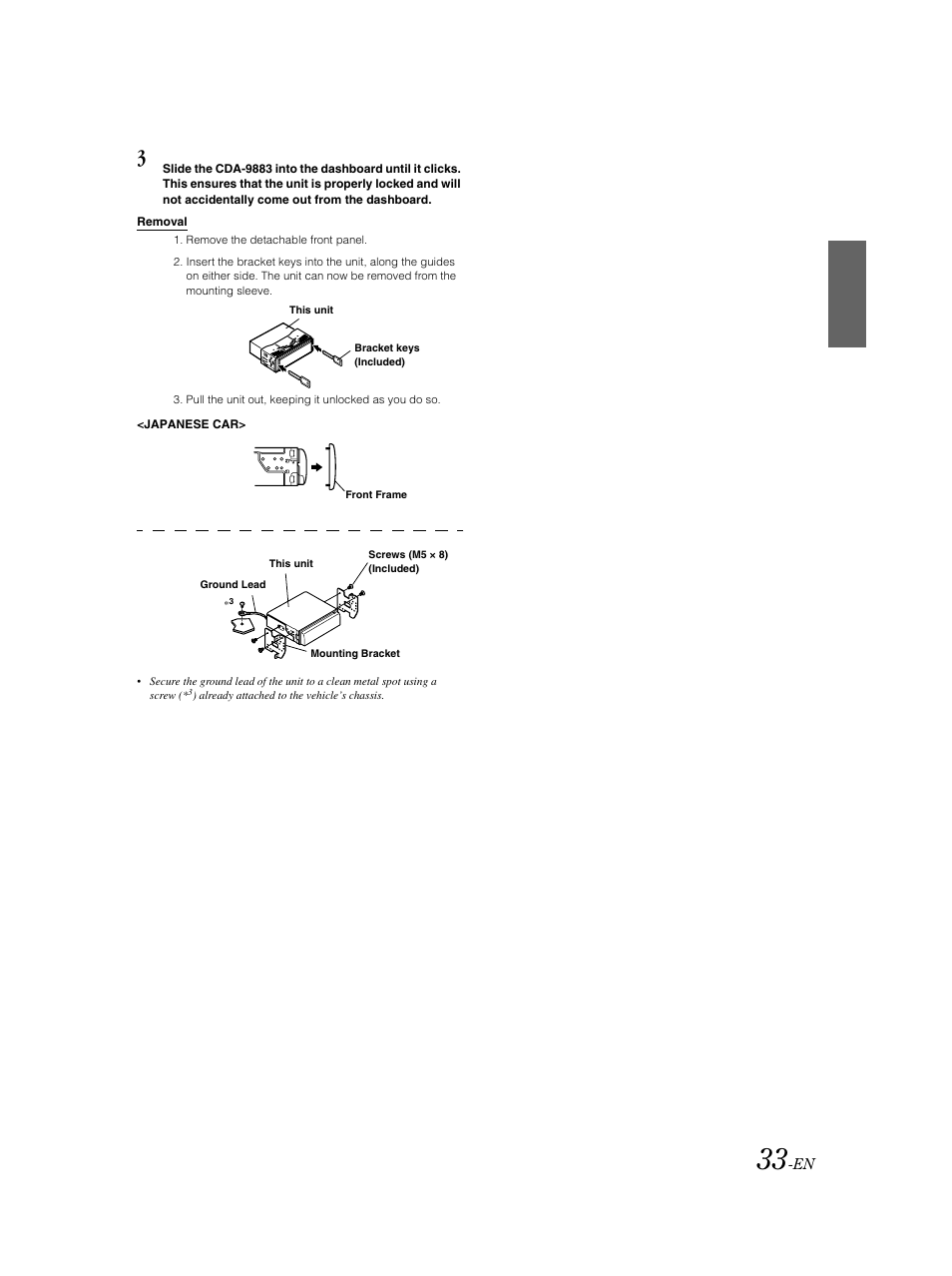Alpine CDA-9883 User Manual | Page 34 / 39