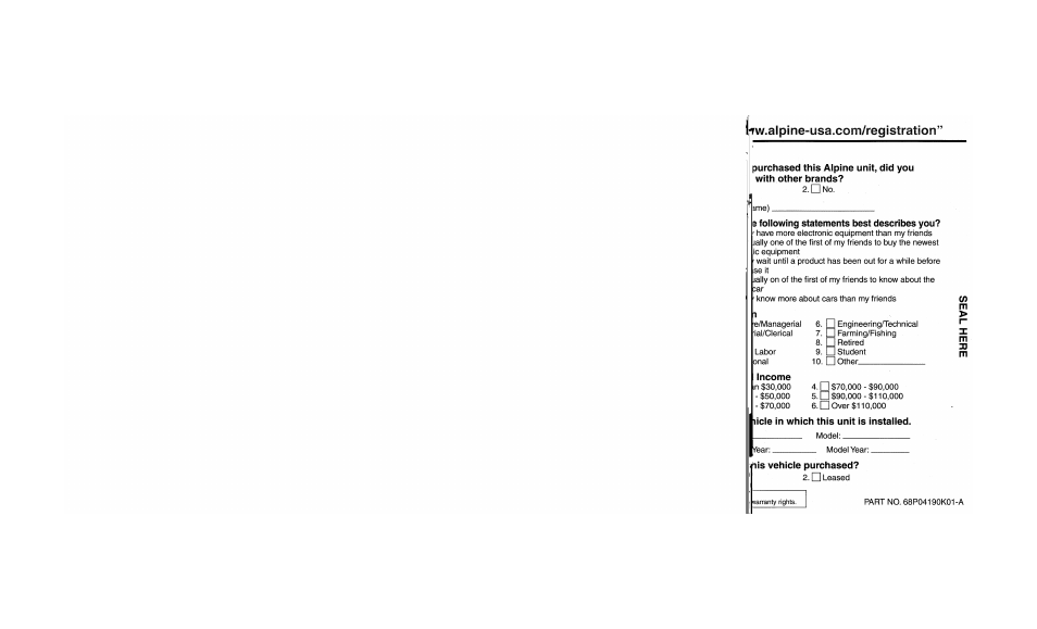 Alpine CDA-9883 User Manual | Page 39 / 39