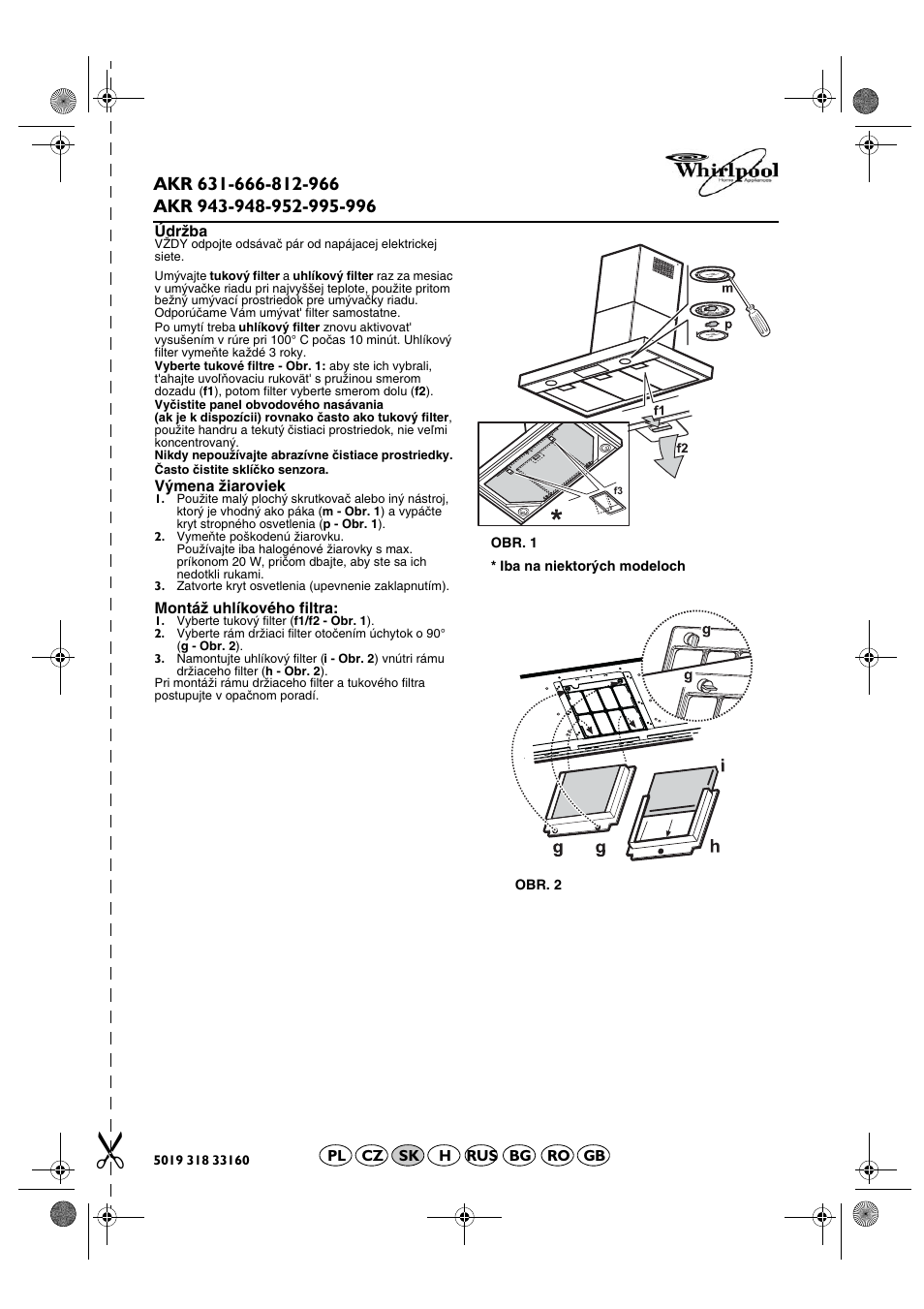 Whirlpool AKR 666 IX User Manual | Page 13 / 28