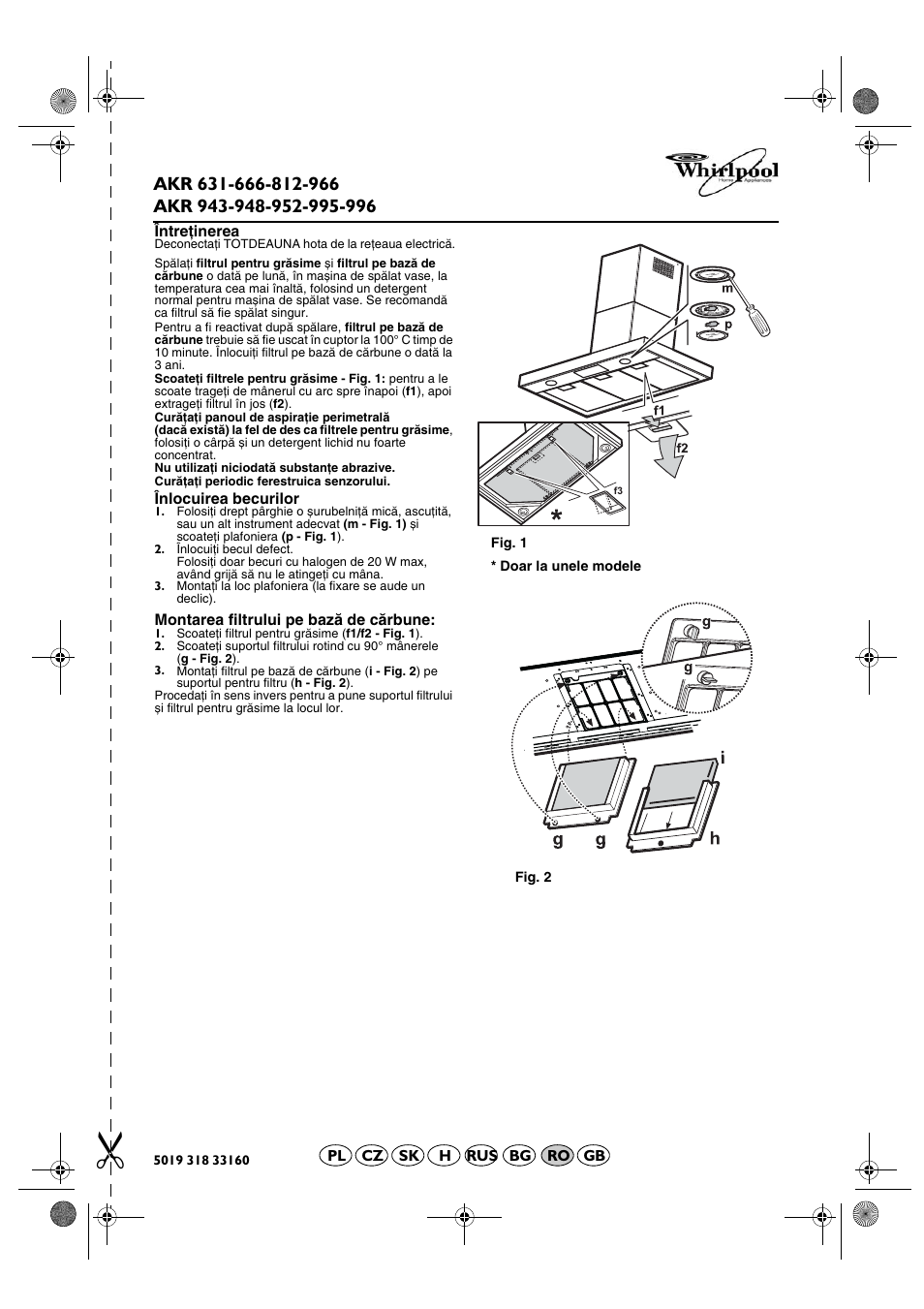Whirlpool AKR 666 IX User Manual | Page 25 / 28