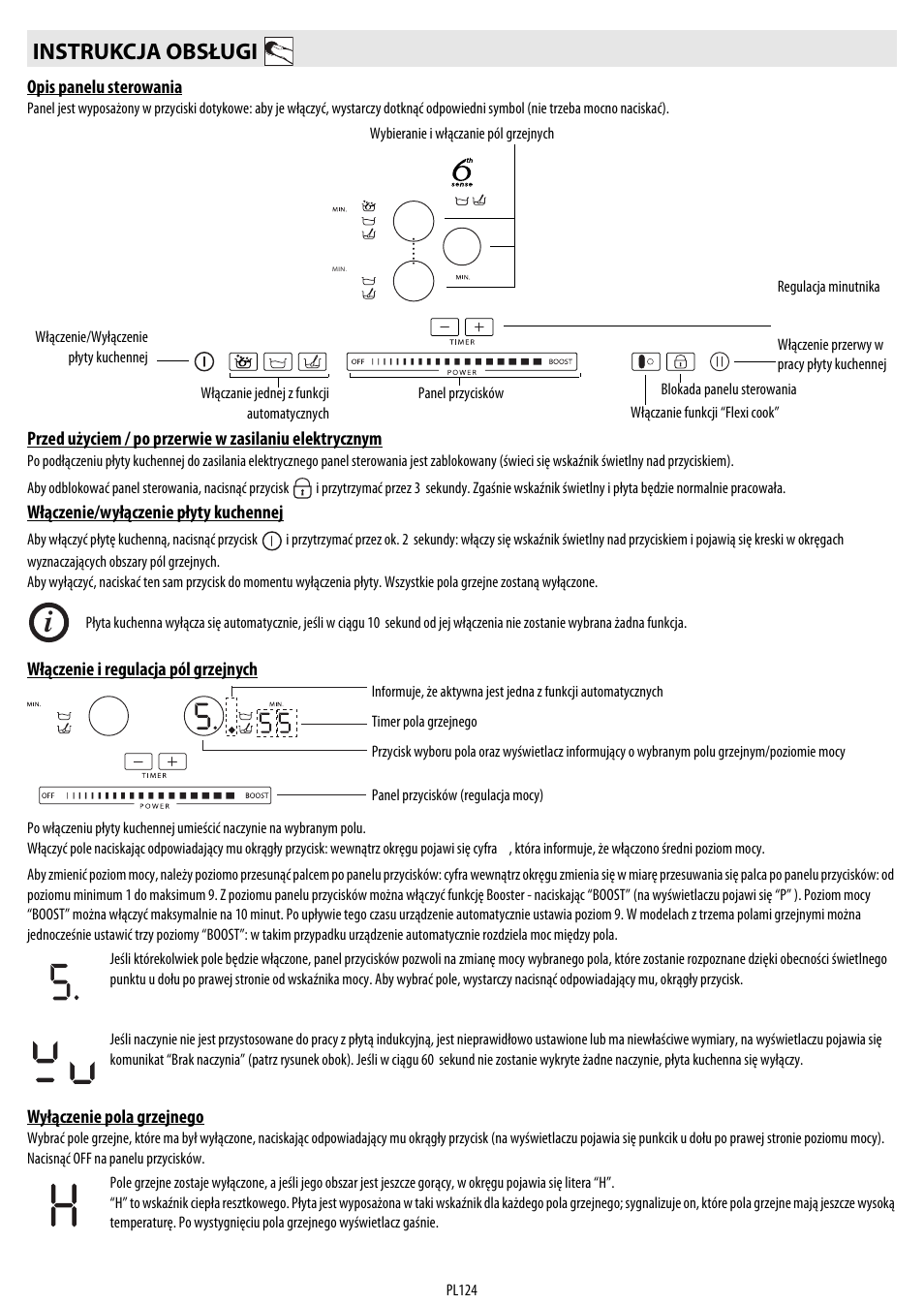 Instrukcja obsługi | Whirlpool ACM 849-01-BA User Manual | Page 124 / 188