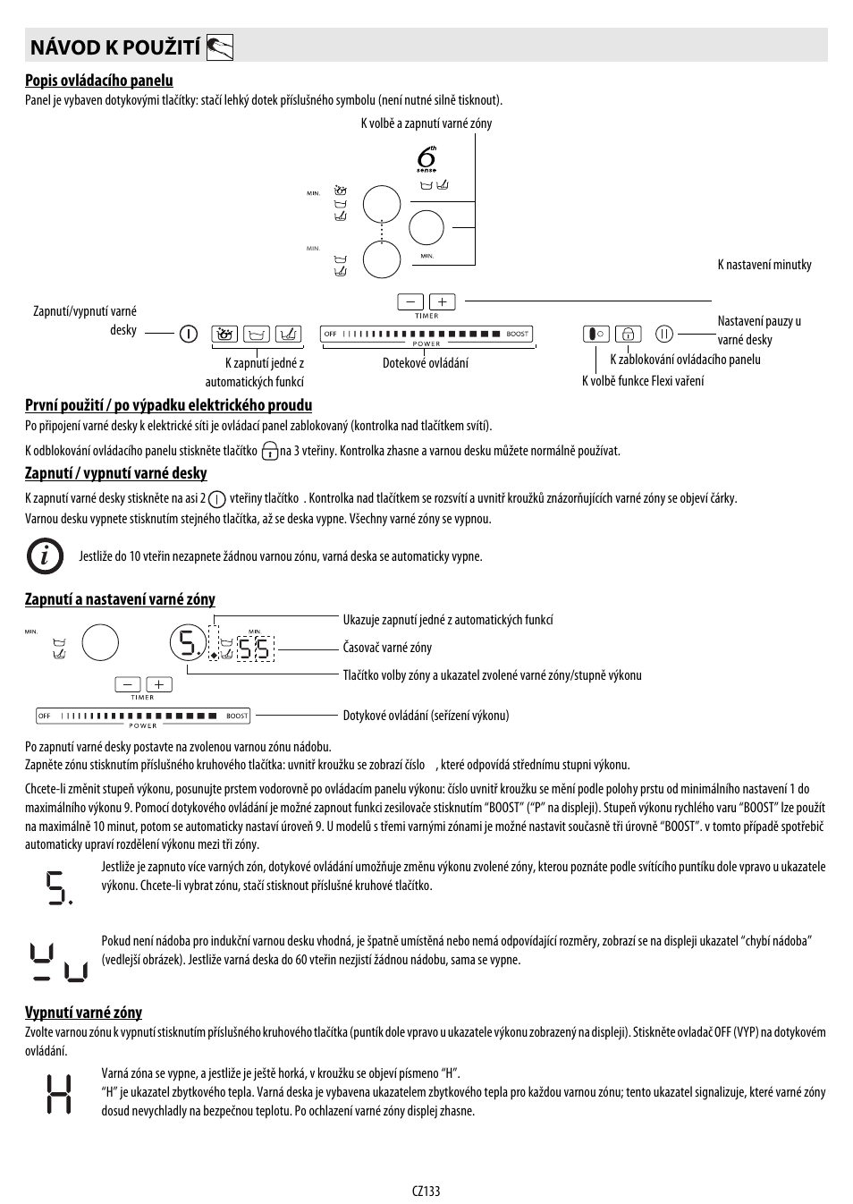 Návod k použití | Whirlpool ACM 849-01-BA User Manual | Page 133 / 188