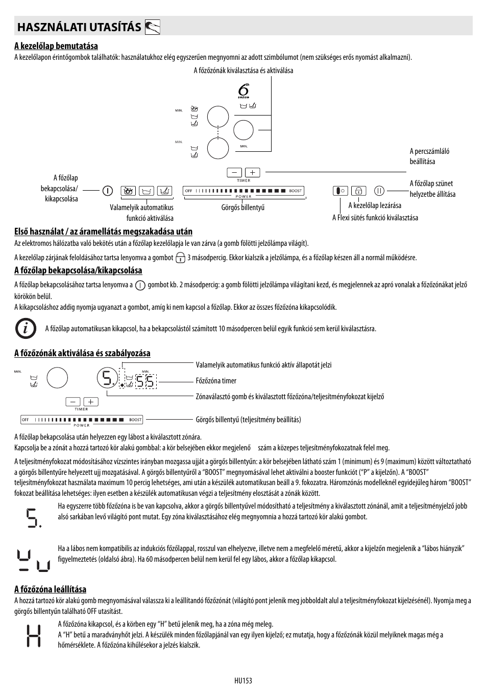 Használati utasítás | Whirlpool ACM 849-01-BA User Manual | Page 153 / 188