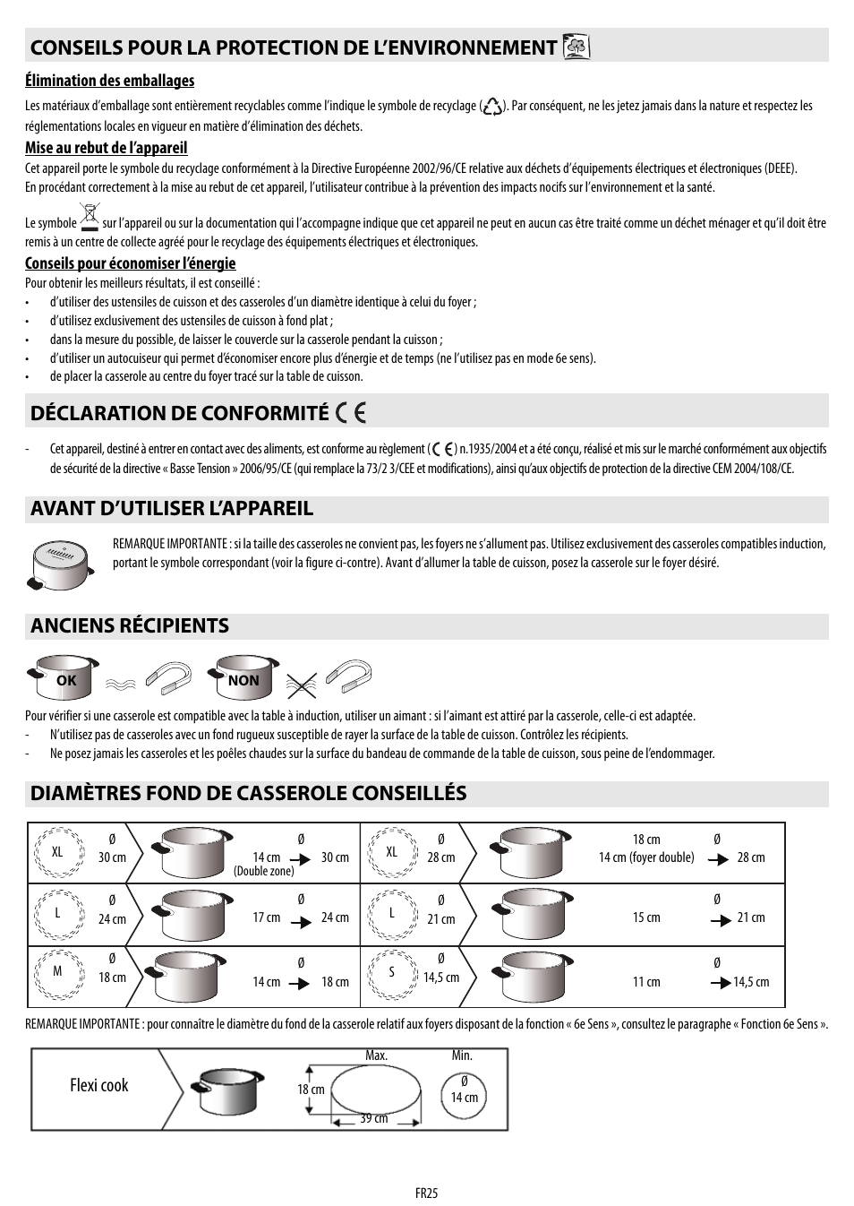 Flexi cook | Whirlpool ACM 849-01-BA User Manual | Page 25 / 188